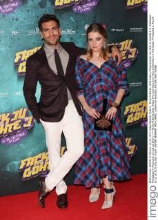 Elyas M Barek Jella Haase Film premiere from Fack JU Goehte 3 in Mathaeser Filmpalast in Munich at 22 10 2017