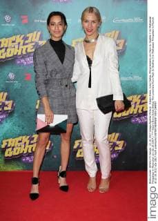 Gizem Emre Juliet Dietze Film premiere from Fack JU Goehte 3 in Mathaeser Filmpalast in Munich at 22 10 2017