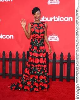 October 22, 2017 - Los Angeles, CA, U.S. - 22 October 2017 - Los Angeles, California - Karimah Westbrook. Ã¢â‚¬oeSuburbiconÃ¢â‚¬Â Premiere held at the Regency Village Theatre in Los Angeles. Photo Credit: AdMedia Los Angeles U.S. - ZUMAa123 20171022_zaa_a123_102 Copyright: xAdmediax