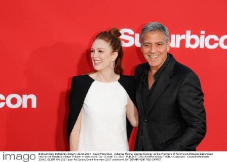 Julianne Moore, George Clooney at the Premiere of Paramount Pictures Suburbicon held at the Regency Village Theater in Westwood, CA, October 22, 2017.  Copyright: xJosephxMartinezx 33462_013JM