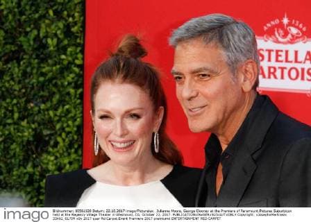 Julianne Moore, George Clooney at the Premiere of Paramount Pictures Suburbicon held at the Regency Village Theater in Westwood, CA, October 22, 2017.  Copyright: xJosephxMartinezx 33462_017JM