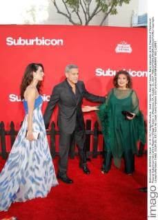 Amal Clooney, George Clooney, Baria Alamuddin at the Premiere of Paramount Pictures Suburbicon held at the Regency Village Theater in Westwood, CA, October 22, 2017.  Copyright: xJosephxMartinezx 33462_021JM
