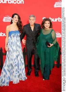 Amal Clooney, George Clooney, Baria Alamuddin at the Premiere of Paramount Pictures Suburbicon held at the Regency Village Theater in Westwood, CA, October 22, 2017.  Copyright: xJosephxMartinezx 33462_022JM