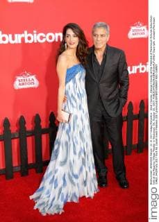 Amal Clooney, George Clooney at the Premiere of Paramount Pictures Suburbicon held at the Regency Village Theater in Westwood, CA, October 22, 2017.  Copyright: xJosephxMartinezx 33462_043JM