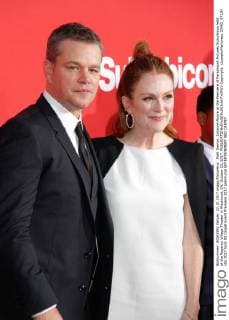 Matt Damon, Julianne Moore at the Premiere of Paramount Pictures Suburbicon held at the Regency Village Theater in Westwood, CA, October 22, 2017.  Copyright: xJosephxMartinezx 33462_071JM