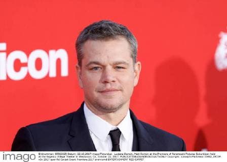 Luciana Damon, Matt Damon at the Premiere of Paramount Pictures Suburbicon held at the Regency Village Theater in Westwood, CA, October 22, 2017.  Copyright: xJosephxMartinezx 33462_097JM