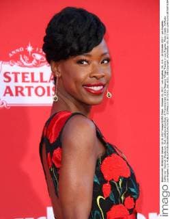 October 22, 2017 - Los Angeles, CA, U.S. - 22 October 2017 - Los Angeles, California - Karimah Westbrook. Ã¢â‚¬oeSuburbiconÃ¢â‚¬Â Premiere held at the Regency Village Theatre in Los Angeles. Photo Credit: AdMedia Los Angeles U.S. - ZUMAa123 20171022_zaa_a123_106 Copyright: xAdmediax