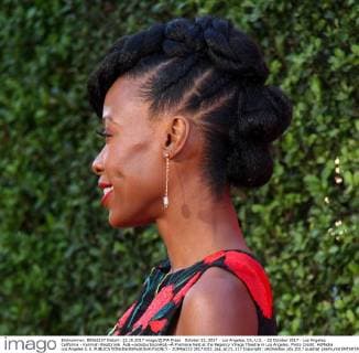 October 22, 2017 - Los Angeles, CA, U.S. - 22 October 2017 - Los Angeles, California - Karimah Westbrook. Ã¢â‚¬oeSuburbiconÃ¢â‚¬Â Premiere held at the Regency Village Theatre in Los Angeles. Photo Credit: AdMedia Los Angeles U.S. - ZUMAa123 20171022_zaa_a123_117 Copyright: xAdmediax