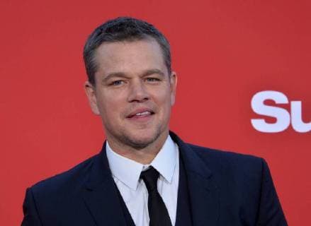 Cast member Matt Damon attends the premiere of the motion picture crime thriller Suburbicon at the Regency Village Theatre in the Westwood section of Los Angeles on October 22, 2017. Storyline: Suburbicon is a peaceful, idyllic suburban community with affordable homes and manicured lawnsÉthe perfect place to raise a family, and in the summer of 1959, the Lodge family is doing just that. But the tranquil surface masks a disturbing reality, as husband and father Gardner Lodge (Matt.Damon) must navigate the townÕs dark underbelly of betrayal, deceit, and violence. This is a tale of.very flawed people making very bad choices. This is Suburbicon.  LAP2017102238 JIMxRUYMEN
