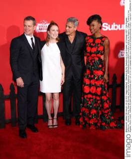 Premiere du film Suburbicon a Los Angeles. 22 October 2017 - Los Angeles, California - Julianne Moore, George Clooney and Karimah Westbrook. âÂÄÂ?SuburbiconâÂÄÂ Premiere held at the Regency Village Theatre in Los Angeles. Photo Credit: AdMedia 221694 AdMedia Starface 2017-10-22 CA Los Angeles Etats-Unis  Copyright: xAdMediax STAR_221694_039