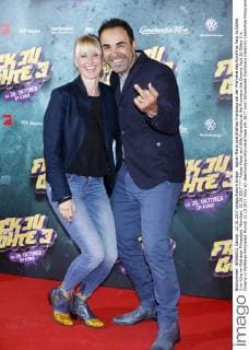 Adnan Maral and Wife Franziska at the Premiere the Cinema Fack JU Göhte 3 in Cinema in Mathäser Filmpalast Munich 22 10 2017 Foto:xD.xBedrosianx xFuturexImage