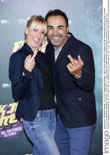 Adnan Maral and Wife Franziska at the Premiere the Cinema Fack JU Göhte 3 in Cinema in Mathäser Filmpalast Munich 22 10 2017 Foto:xD.xBedrosianx xFuturexImage