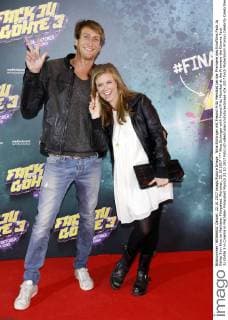 Nina Eichinger with Friend Fritz Meinikat at the Premiere the Cinema Fack JU Göhte 3 in Cinema in Mathäser Filmpalast Munich 22 10 2017 Foto:xD.xBedrosianx xFuturexImage