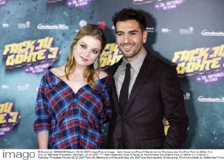 Jella Haase and Elyas M Barek at the Premiere the Cinema Fack JU Göhte 3 in Cinema in Mathäser Filmpalast Munich 22 10 2017 Foto:xD.xBedrosianx xFuturexImage