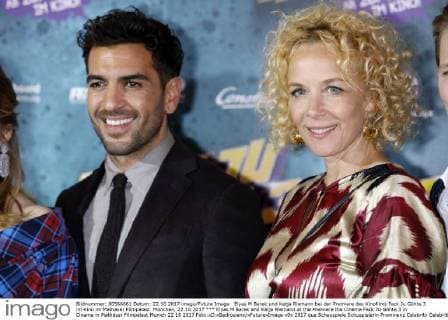 Elyas M Barek and Katja Riemann at the Premiere the Cinema Fack JU Göhte 3 in Cinema in Mathäser Filmpalast Munich 22 10 2017 Foto:xD.xBedrosianx xFuturexImage