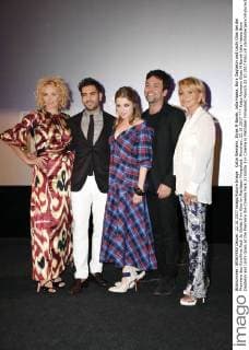 Katja Riemann Elyas M Barek Jella Haase Bora Dagtekin and Uschi Glass at the Premiere the Cinema Fack JU Göhte 3 in Cinema in Mathäser Filmpalast Munich 22 10 2017 Foto:xP.xSchönbergerx xFuturexImage