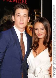 Miles Teller, Keleigh Sperry at the Premiere of DreamWorks Pictures and Universal Pictures Thank You For Your Service held at Regal L.A. Live Theater in Los Angeles, CA, October 23, 2017.  Copyright: xJosephxMartinezx 33463_003JM