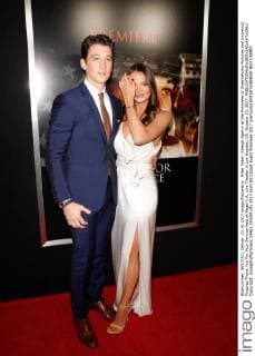Miles Teller, Keleigh Sperry at the Premiere of DreamWorks Pictures and Universal Pictures Thank You For Your Service held at Regal L.A. Live Theater in Los Angeles, CA, October 23, 2017.  Copyright: xJosephxMartinezx 33463_005JM