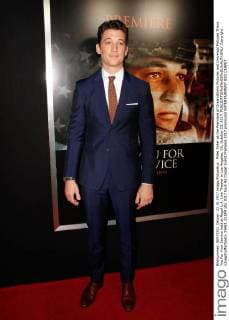 Miles Teller at the Premiere of DreamWorks Pictures and Universal Pictures Thank You For Your Service held at Regal L.A. Live Theater in Los Angeles, CA, October 23, 2017.  Copyright: xJosephxMartinezx 33463_015JM