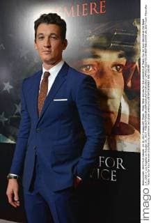 Miles Teller arrives for the premiere of Thank You for Your Service at the Regal L.A. LIVE in Los Angeles on October 23, 2017.  LAP20171023703 CHRISTINExCHEW
