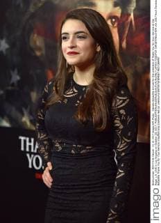 Daniela Bobadilla arrives for the premiere of Thank You for Your Service at the Regal L.A. LIVE in Los Angeles on October 23, 2017.  LAP20171023729 CHRISTINExCHEW