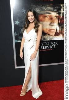 The premiere of Thank You For Your Service at the Regal LA Live Stadium 14 on October 23, 2017 in Los Angeles, California. Keleigh Sperry Los Angeles United States  556477