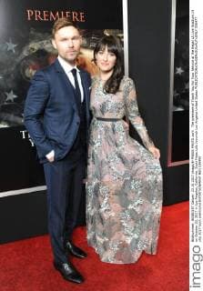 The premiere of Thank You For Your Service at the Regal LA Live Stadium 14 on October 23, 2017 in Los Angeles, California. Scott Haze;Lulu Jovovich Los Angeles United States  556477