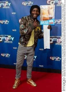 Cologne Germany 24 10 2017 German Comedy price 2017 Motombo Umbokko Dave Davis on the Red Carpet DeFodi001
