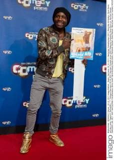 Cologne Germany 24 10 2017 German Comedy price 2017 Motombo Umbokko Dave Davis on the Red Carpet DeFodi001