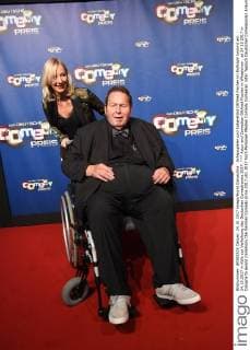 Actor and Comedian Ottfried Fischer in Wheelchair , at 24 10 2017 in Cologne to award Ceremony the German Comedy price 2017