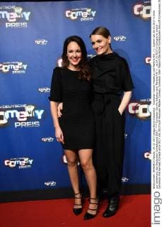 Comedian Carolin Kebekus and Martina Hill l r , at 24 10 2017 in Cologne to award Ceremony the German Comedy price 2017