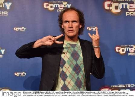 Comedian Olaf Schubert , at 24 10 2017 in Cologne to award Ceremony the German Comedy price 2017