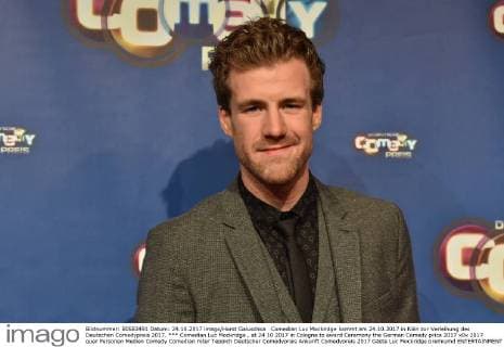 Comedian Luc Mockridge , at 24 10 2017 in Cologne to award Ceremony the German Comedy price 2017