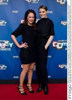 Cologne Germany 24 10 2017 German Comedy price 2017 Carolin Kebekus and Martina Hill on the Red Carpet DeFodi001
