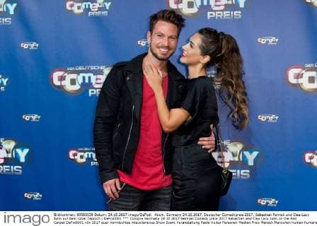 Cologne Germany 24 10 2017 German Comedy price 2017 Sebastian and Clea Lacy Juhn on the Red Carpet DeFodi001