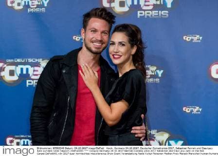 Cologne Germany 24 10 2017 German Comedy price 2017 Sebastian and Clea Lacy Juhn on the Red Carpet DeFodi001