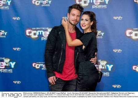 Cologne Germany 24 10 2017 German Comedy price 2017 Sebastian and Clea Lacy Juhn on the Red Carpet DeFodi001