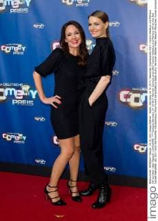 Cologne Germany 24 10 2017 German Comedy price 2017 Carolin Kebekus and Martina Hill on the Red Carpet DeFodi001