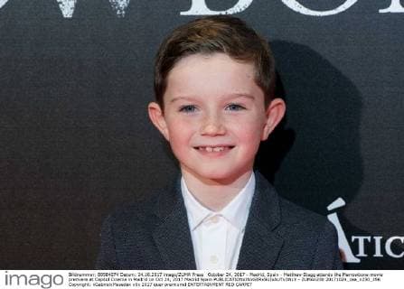 October 24, 2017 - Madrid, Spain - Matthew Stagg attends the Marrowbone movie premiere at Capitol Cinema in Madrid on Oct 24, 2017 Madrid Spain  - ZUMAn230 20171024_zaa_n230_356 Copyright: xGabrielxMasedax
