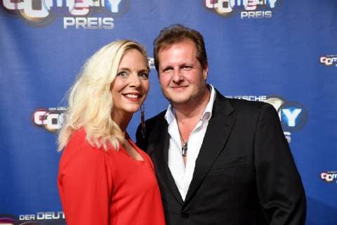 Mallorca Jens Jens Büchner and his Woman Danni Karabas , at 24 10 2017 in Cologne to award Ceremony the German Comedy price 2017