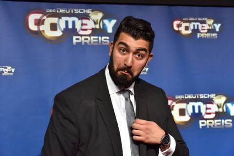 Comedian Faisal Kawusi , at 24 10 2017 in Cologne to award Ceremony the German Comedy price 2017