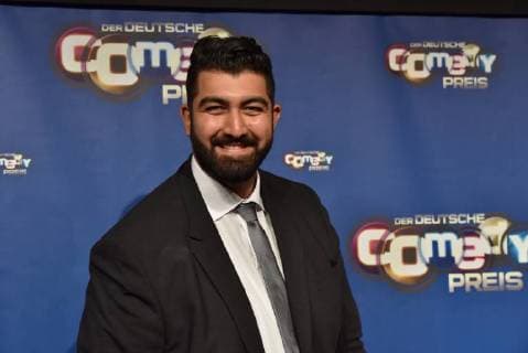 Comedian Faisal Kawusi , at 24 10 2017 in Cologne to award Ceremony the German Comedy price 2017