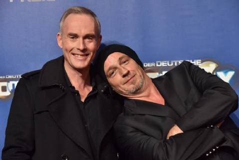 Comedian Johann King Torsten Sträter l r , at 24 10 2017 in Cologne to award Ceremony the German Comedy price 2017
