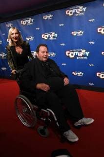 Actor and Comedian Ottfried Fischer in Wheelchair , at 24 10 2017 in Cologne to award Ceremony the German Comedy price 2017