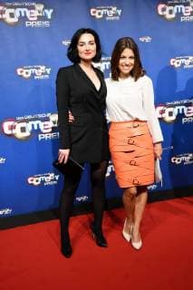 Miranda Leonhardt and Anna Juliet Kapfelsperger , at 24 10 2017 in Cologne to award Ceremony the German Comedy price 2017