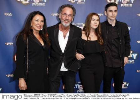 Hugo Egon Balder with Girlfriend Elena and Children at the award Ceremony the 21 German Comedypreises 2017 in the Brainpool Studios Cologne 24 10 2017 Foto:xC.xHardtx xFuturexImage