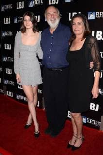 LOS ANGELES CA OCTOBER 24 Rony Reiner Rob Reiner and Michele Singer Reiner at the premiere of Electric Entertainment s LBJ at the Arclight Theatre on October 24 2017 in Los Angeles California Copyright: xDavidxEdwardsx