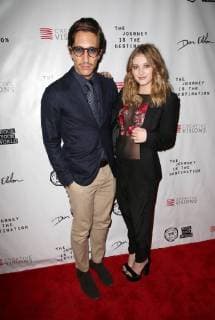 SANTA MONICA CA OCTOBER 24 Nicola Tombacco Willow Shields at Premiere Of The Journey Is The Destination At The Laemmle Monica Film Center in Santa Monica California on October 24 2017 Copyright: xFayexSadoux