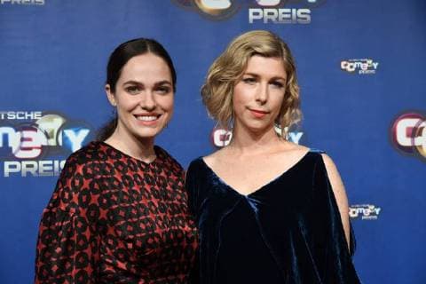 Verena Altenburg Berger Brigitte Zeh l r , at 24 10 2017 in Cologne to award Ceremony the German Comedy price 2017