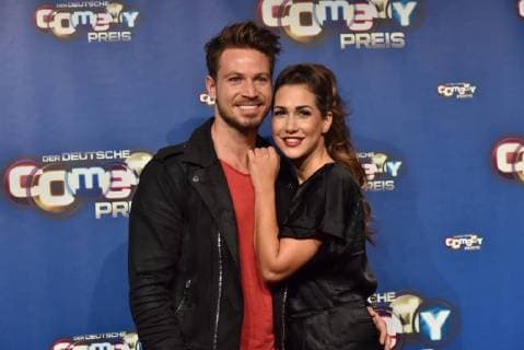 Comedian Sebastian and Clea Lacy Juhn , at 24 10 2017 in Cologne to award Ceremony the German Comedy price 2017